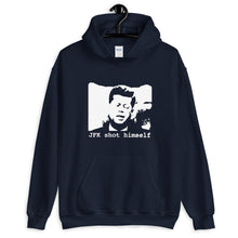 Load image into Gallery viewer, JFK Shot Himself Hoodie