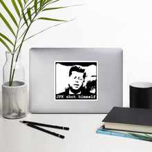 Load image into Gallery viewer, JFK Shot Himself Stickers