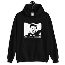 Load image into Gallery viewer, JFK Shot Himself Hoodie
