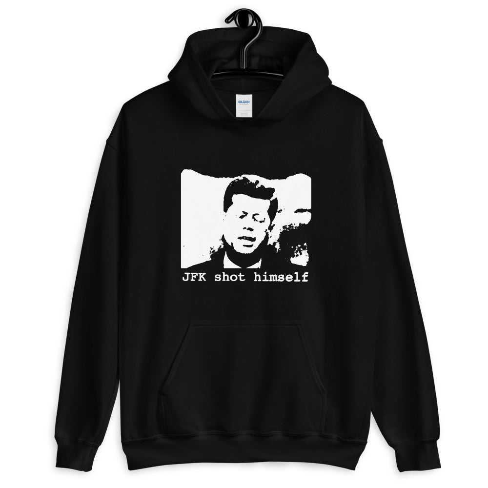 JFK Shot Himself Hoodie