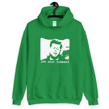 Load image into Gallery viewer, JFK Shot Himself Hoodie
